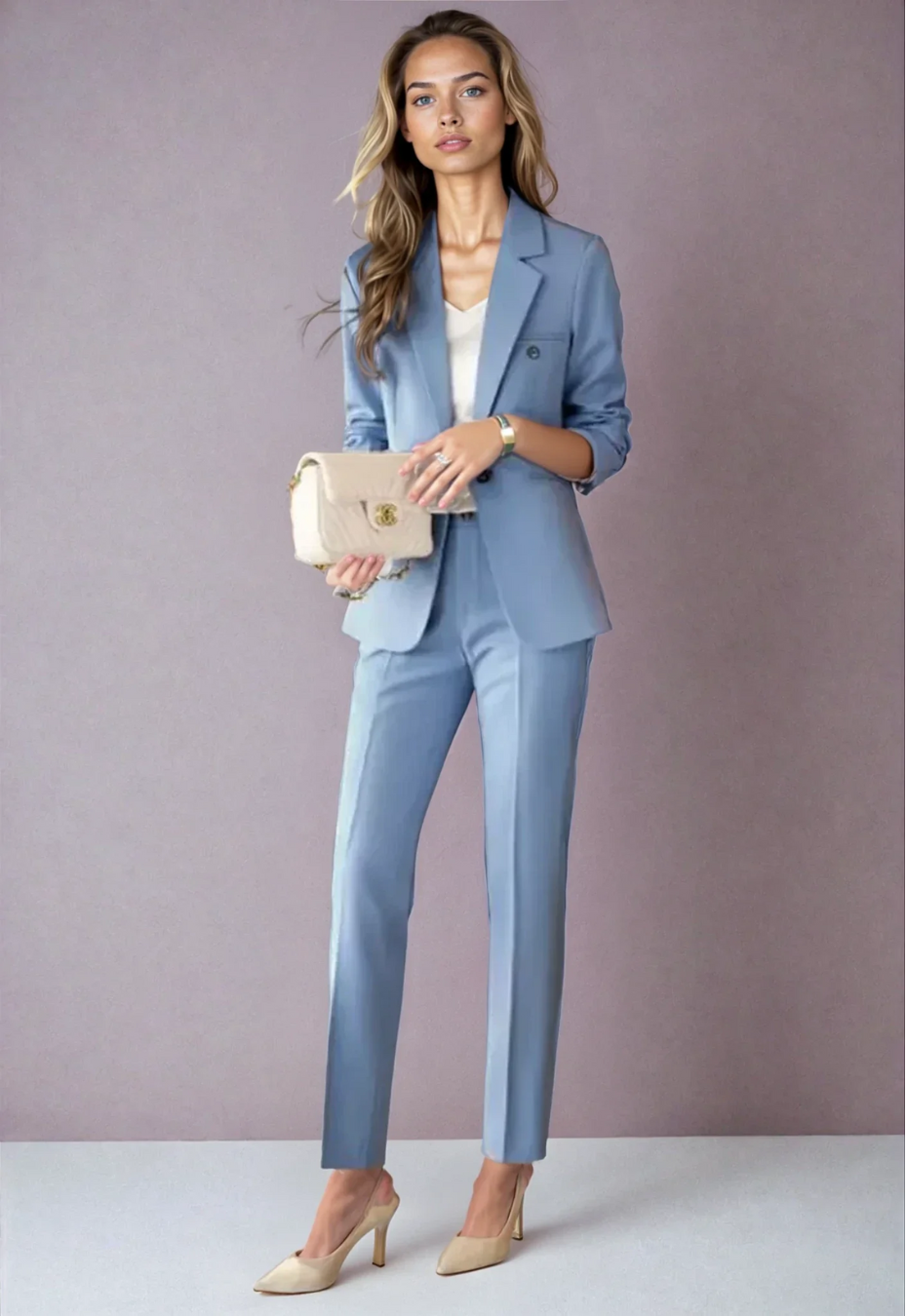 Sophie | Effortless Stylish Blazer Trousers Set