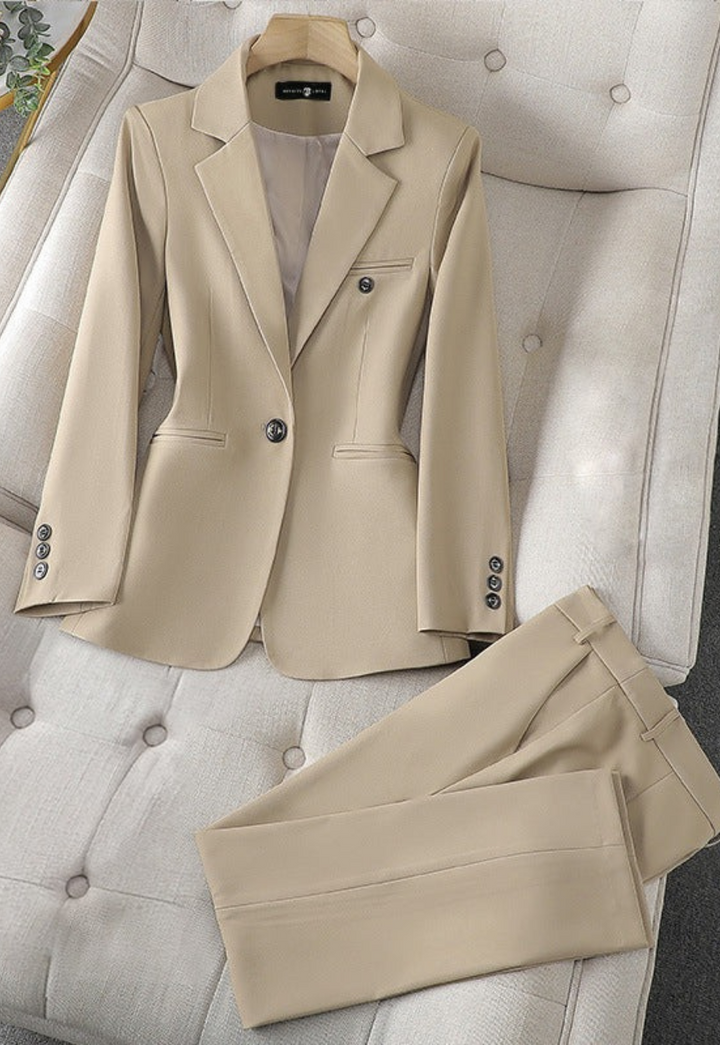 Sophie | Effortless Stylish Blazer Trousers Set