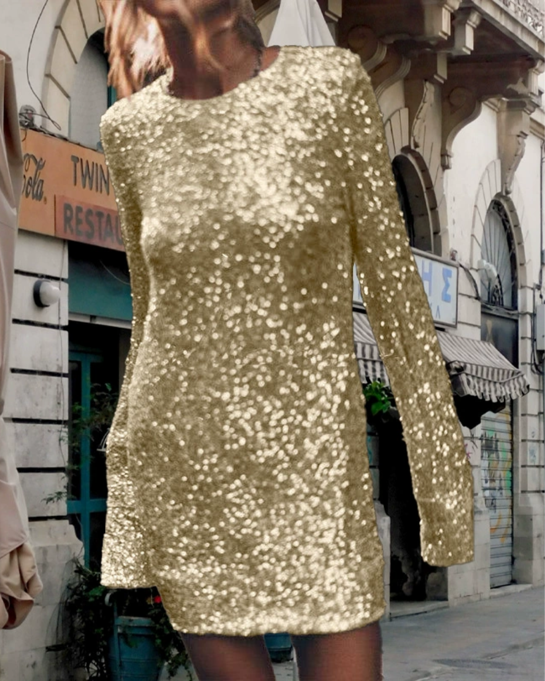 Alannah | Sequin Evening Dress