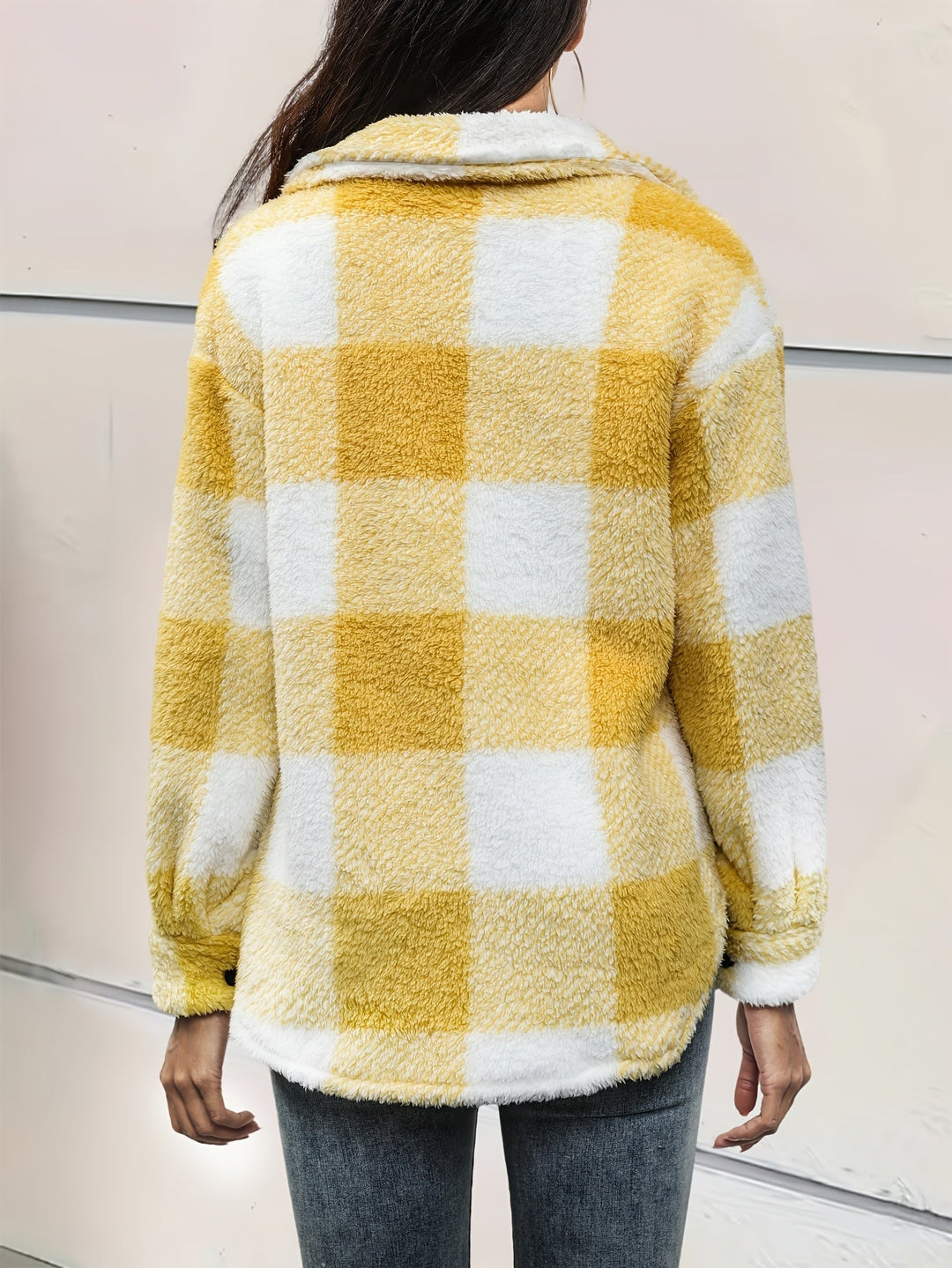 Emma | Stylish Fleece Oversized Jacket